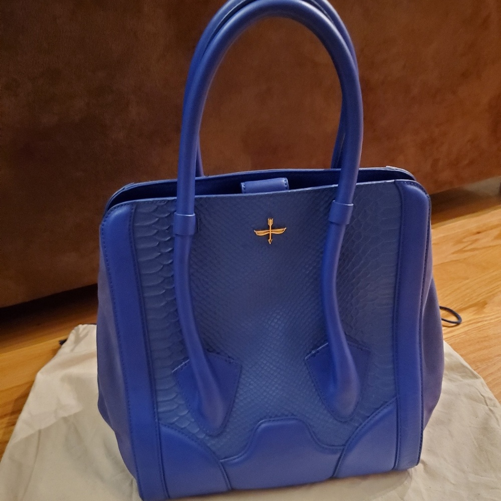 Royal Blue Pour La Victoire Handbag